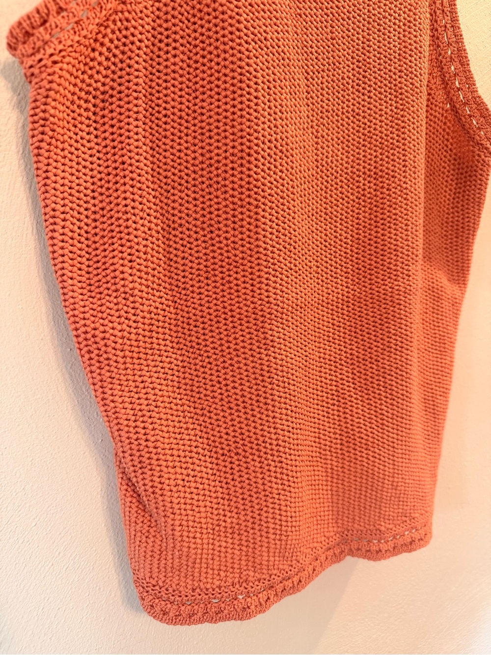 Banana Republic - Small - Coral Knit Tank Top - Picture 3 of 7